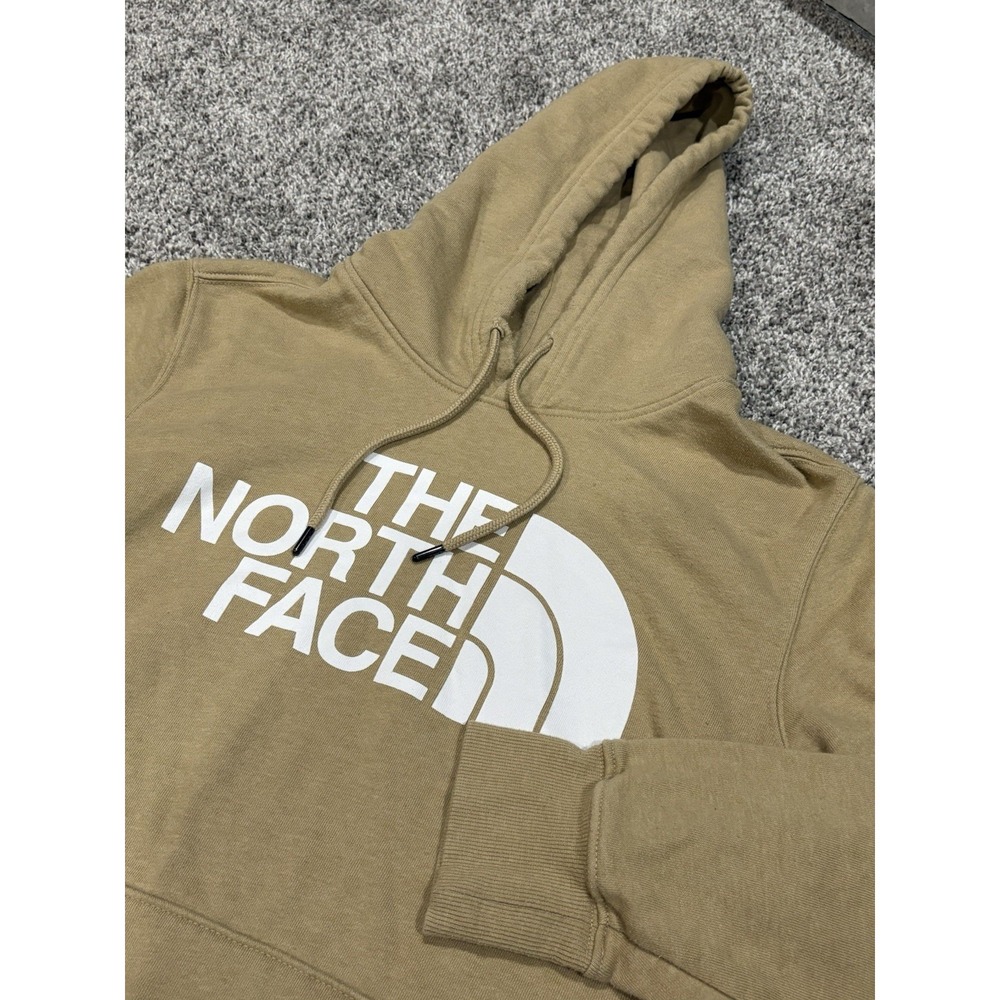 The North Face‎ Hoodie Medium  Adult Beige Long Sleeve Pullover Sweatshirt Mens